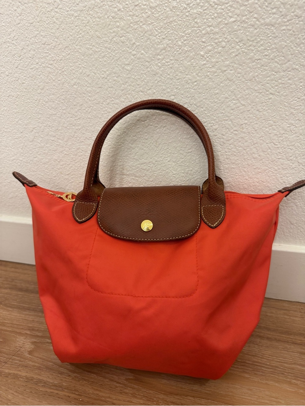 Longchamp Le Pliage Small Tote Bag – Orange